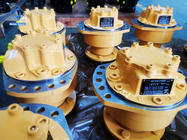 Gelber hydraulischer Antriebsradmotor für poclain Mini-ms02 für Straßen-Kehrmaschine