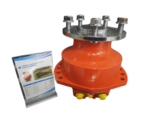 2950-5100 N.m Drehmoment Hydraulischer Kolbenmotor Leichtgewicht mit 100-125r/min Geschwindigkeit