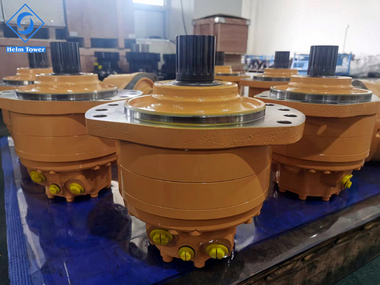 Poclain Hochdrehmomentmotor Maximaldrehmoment 3490 N.m Nenngeschwindigkeit 63-100 R/min ISO 9001 zertifiziert