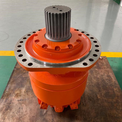 angepasste Farbe Poclain Hydraulikmotor 2343-3490 N.m Drehmoment 0-150 R/min Geschwindigkeit