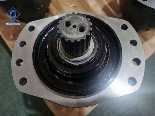 Schwarz 0-150 R/min Poclain MS-Serie Hydraulikmotor mit Drehzahlregelung