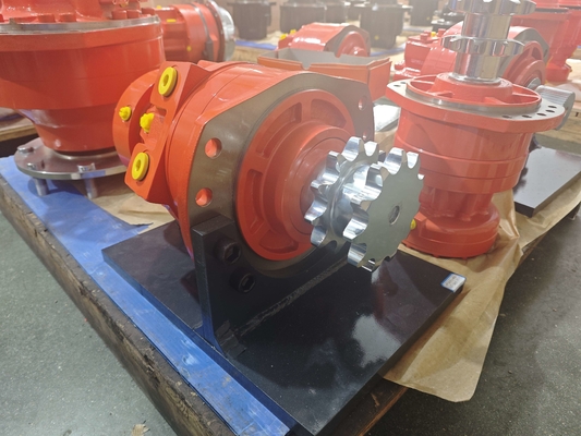 Schwerlastguss 100-125r/min Hydraulikkolbenmotor mit individueller Farbe