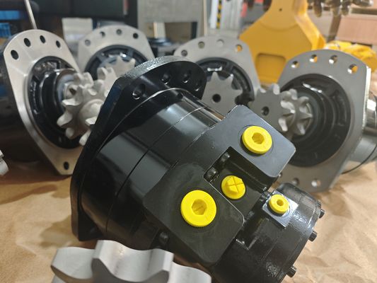 0-220 R/min Niedriggeschwindigkeits-Hochdrehmoment-Hydraulischer Motor mit 12 Monaten Garantie