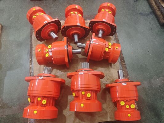 Hydraulisches Öl Hydraulischer Kolbenmotor Einfach-Doppelgeschwindigkeit Perfektbau Landwirtschaft Marine Maschinenherstellung Kompatibilität