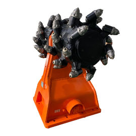 Excavator Parts Hydraulic Drum Cutter Simple Installation And Maintenance HDC35